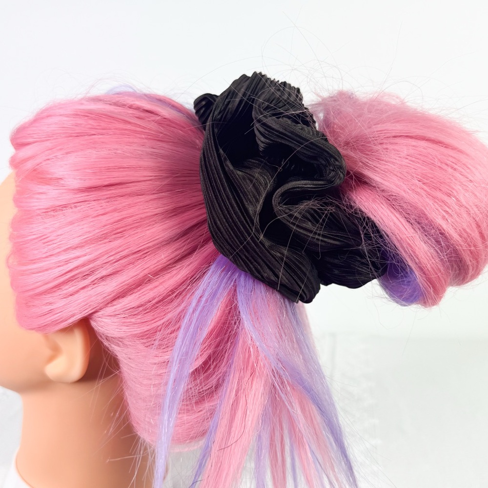 XXL Dark brown Hair Scrunchie for Women